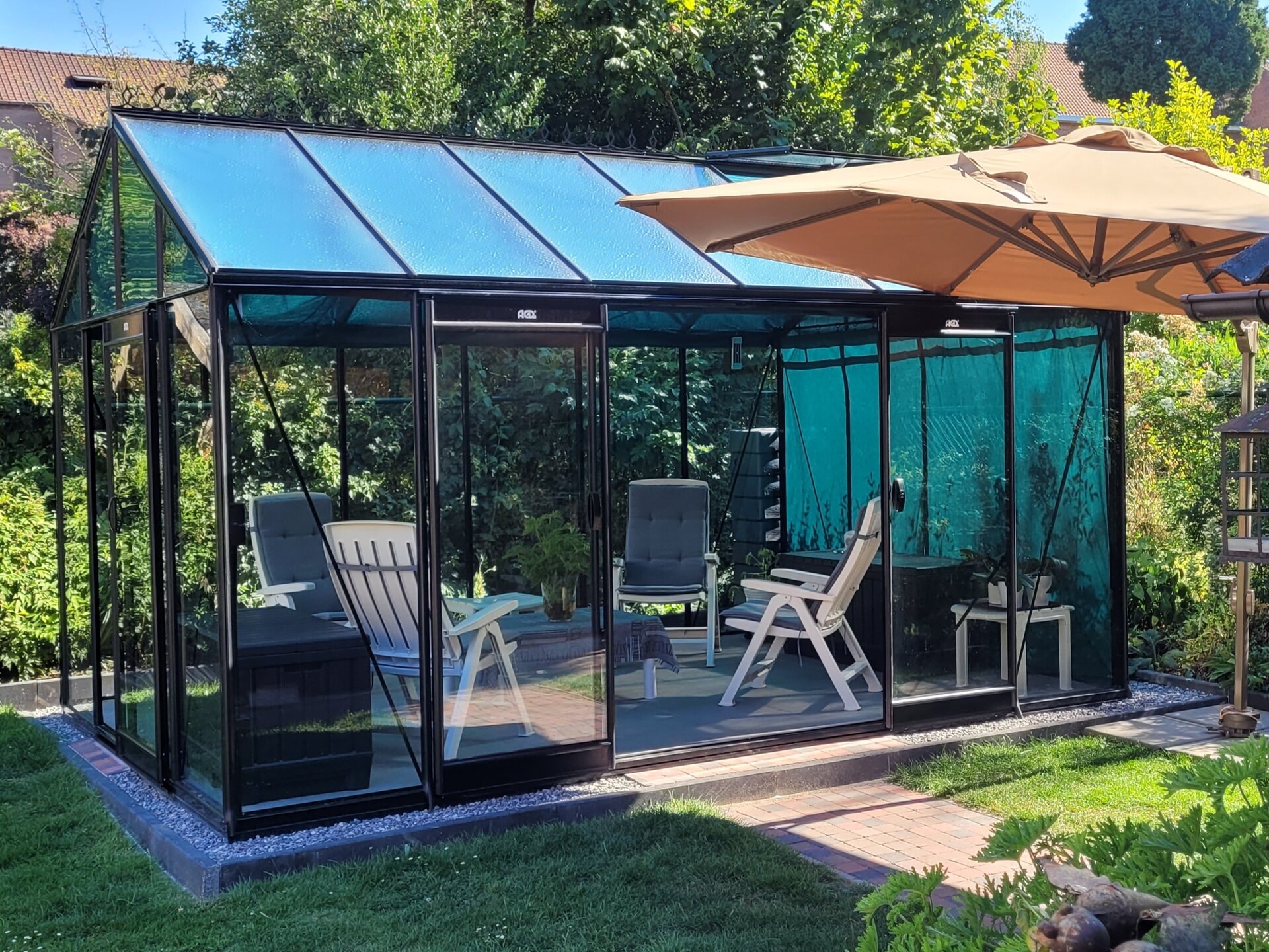 ACD Tuinkas Prestige R306XH BL - Blackline 306x445cm EXTRA HOOG
