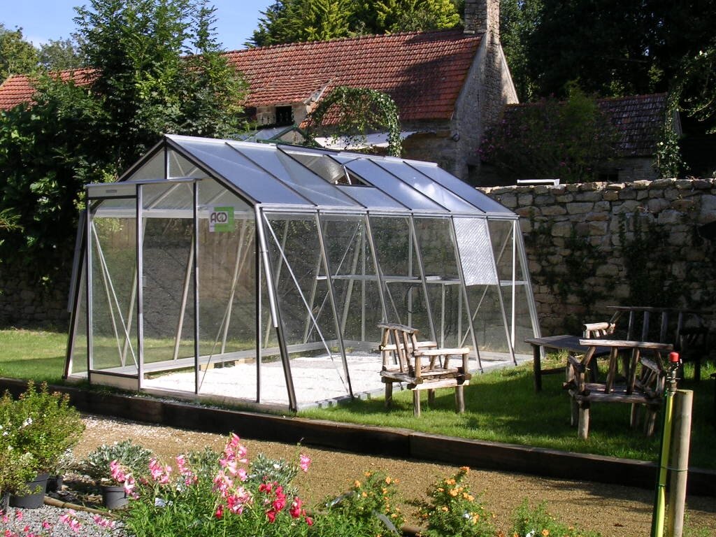 ACD Tuinkas Prestige S106H ALU - aluminium 306x445cm