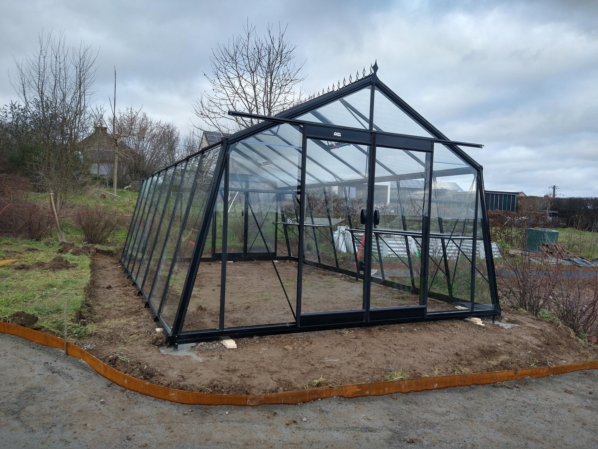 ACD Tuinkas Prestige S208H BL - Blackline 380x593cm