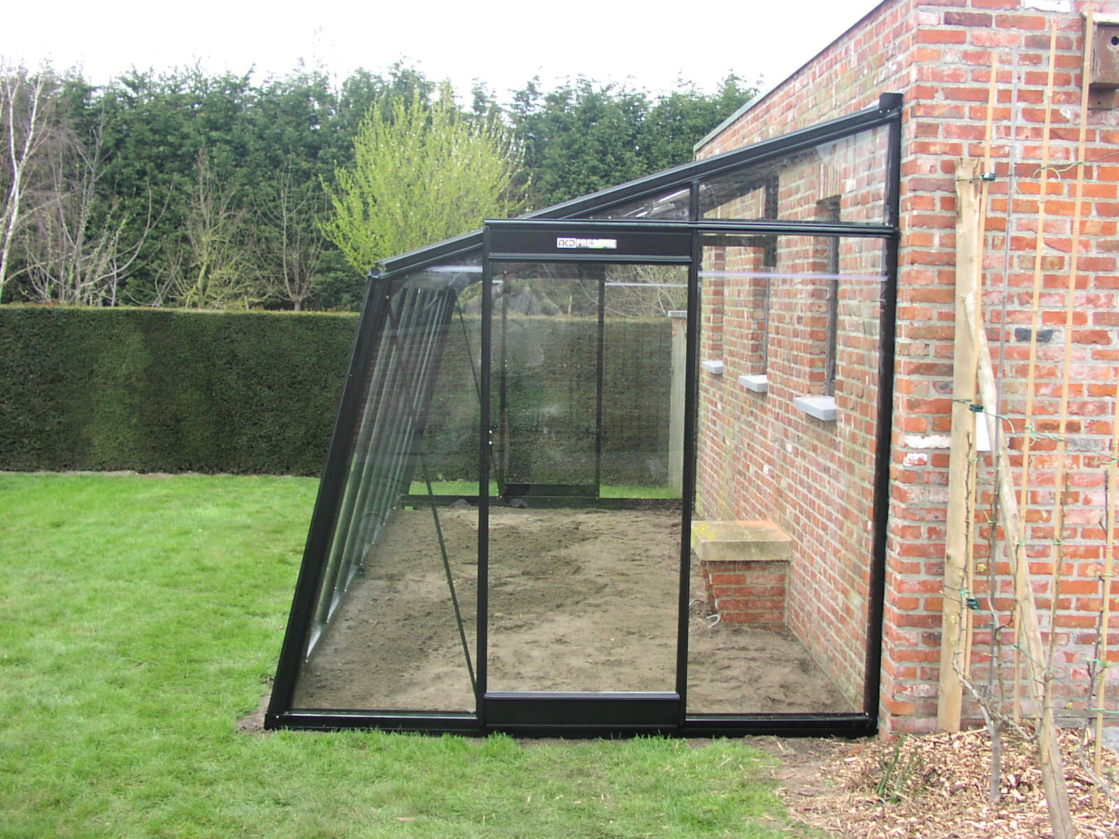 ACD Tuinkas Prestige Muurkas MS204H - 298x228cm Schuine Wand