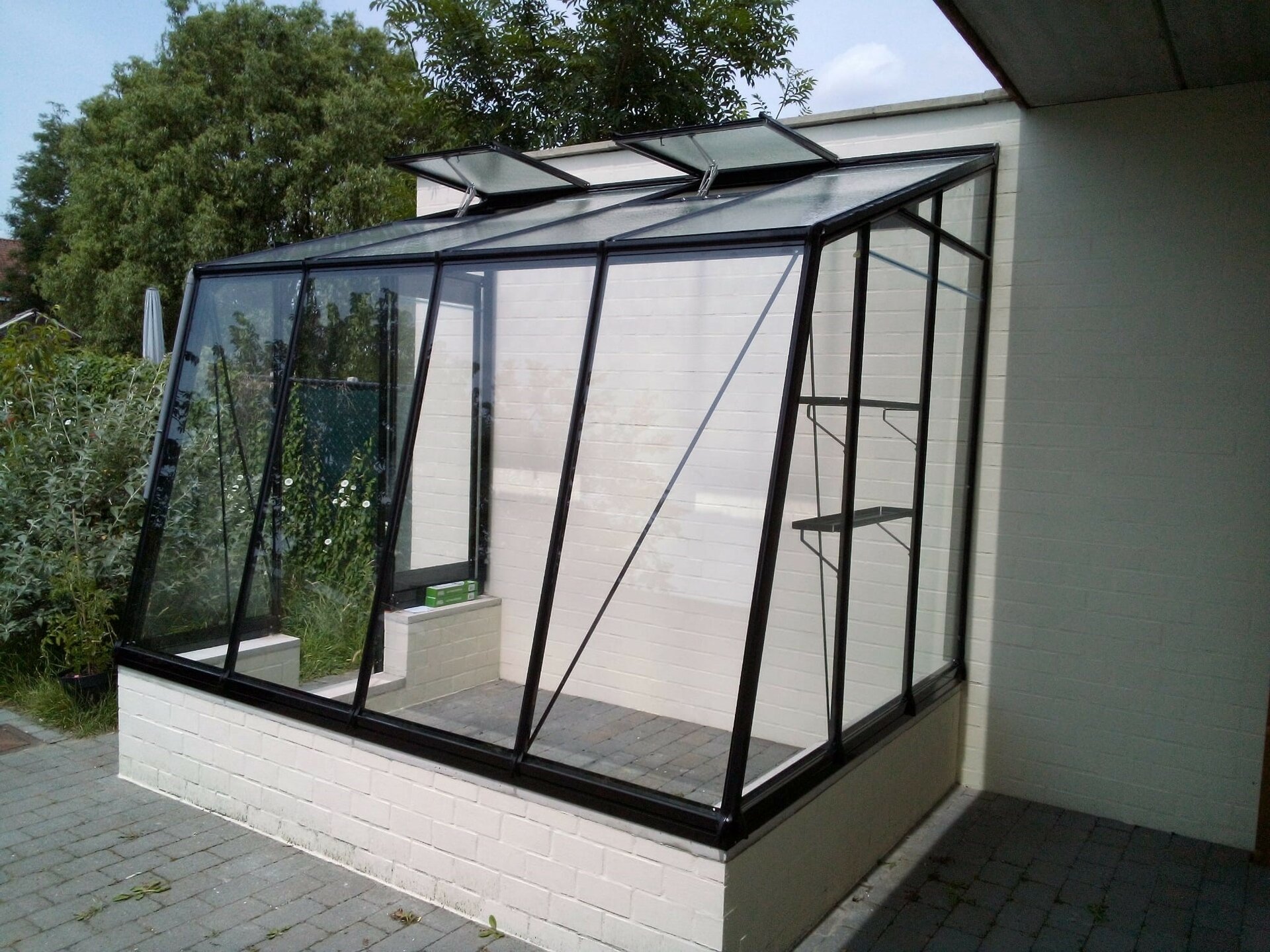ACD Tuinkas Prestige Muurkas MS204H - 298x228cm Schuine Wand