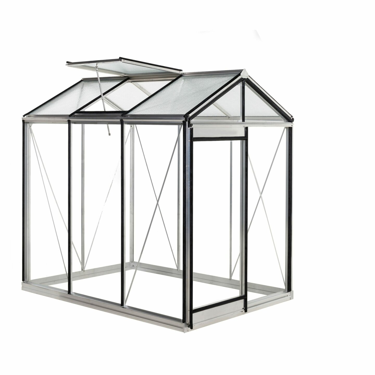 ACD Tuinkas Piccolo P3 ALU - Aluminium 159x224cm