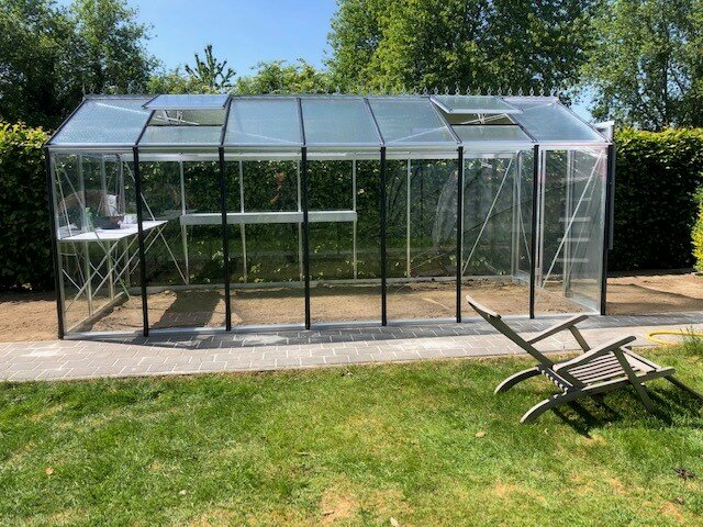 ACD Tuinkas Prestige R207H ALU - Aluminium 232x519cm