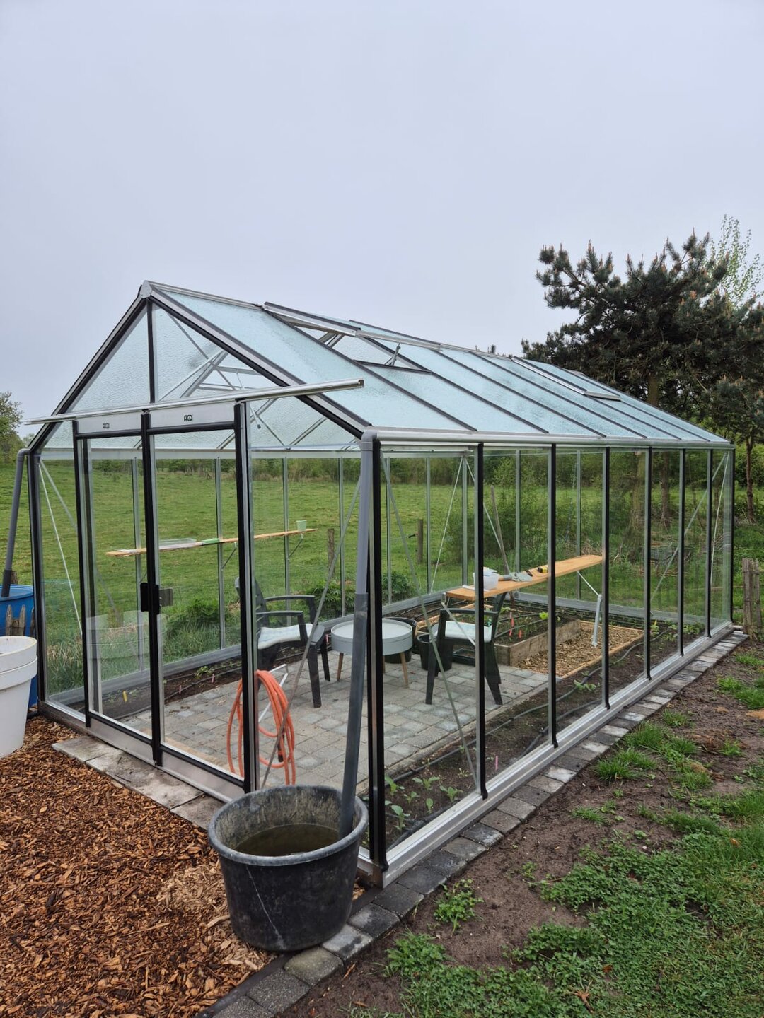ACD Tuinkas Prestige R307H ALU - Aluminium 306x519cm