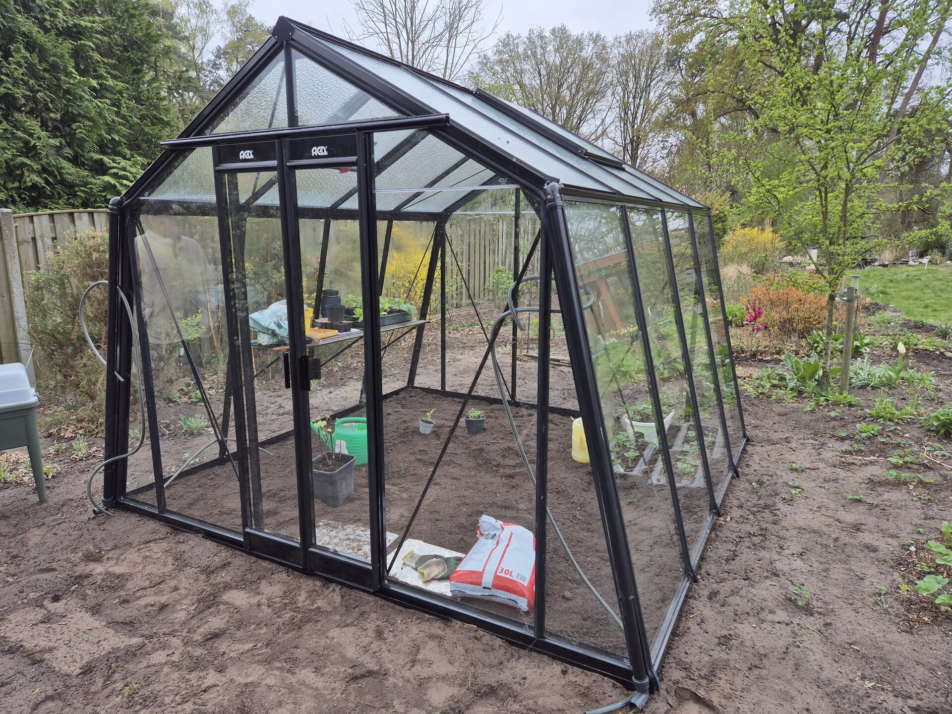 ACD Tuinkas Prestige S104H BL - Blackline 306x298 cm