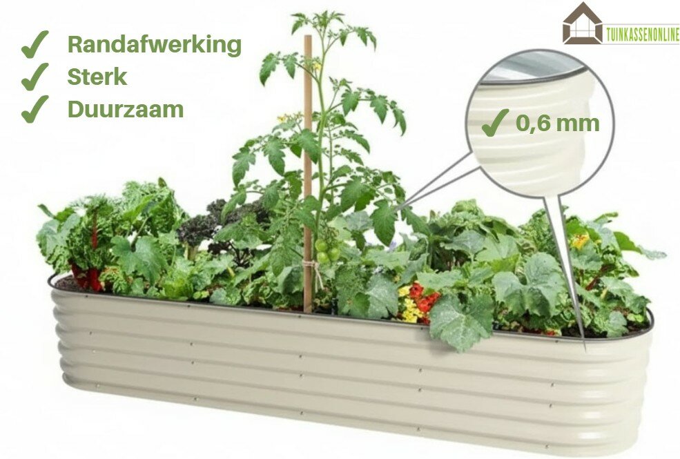 Moestuinbak staal