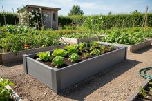 Moestuinbak kunststof