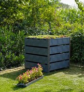 Compostbak Terragrow 850 &ndash; 100% Gerecycled Kunststof, 850L, Duurzaam &amp; Onderhoudsarm