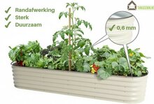 Moestuinbak staal