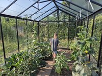 Moestuin met kinderen Moestuin met kinderen